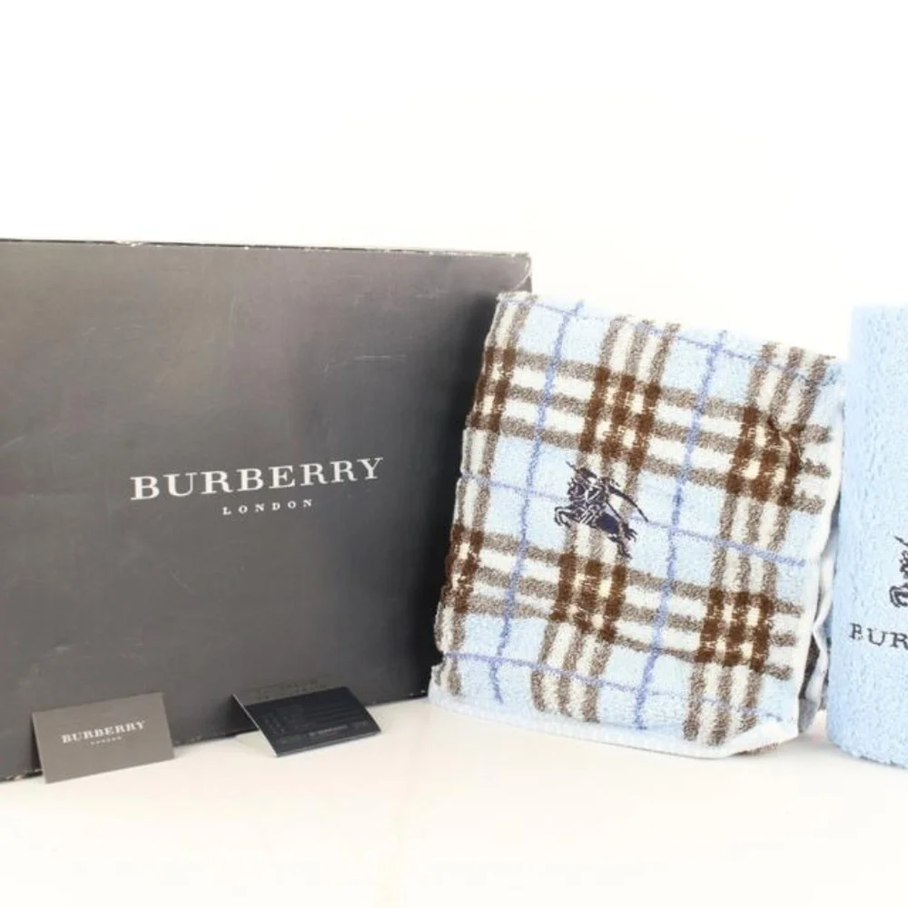 Burberry Nova Check Logo Towel Box Set 18BurZ1113
